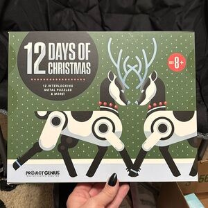 BNIP 12 interlocking metal puzzles & more - for ages 8 & up. Great brain teasers